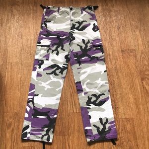 Rothco Purple/White/Grey cargo pants